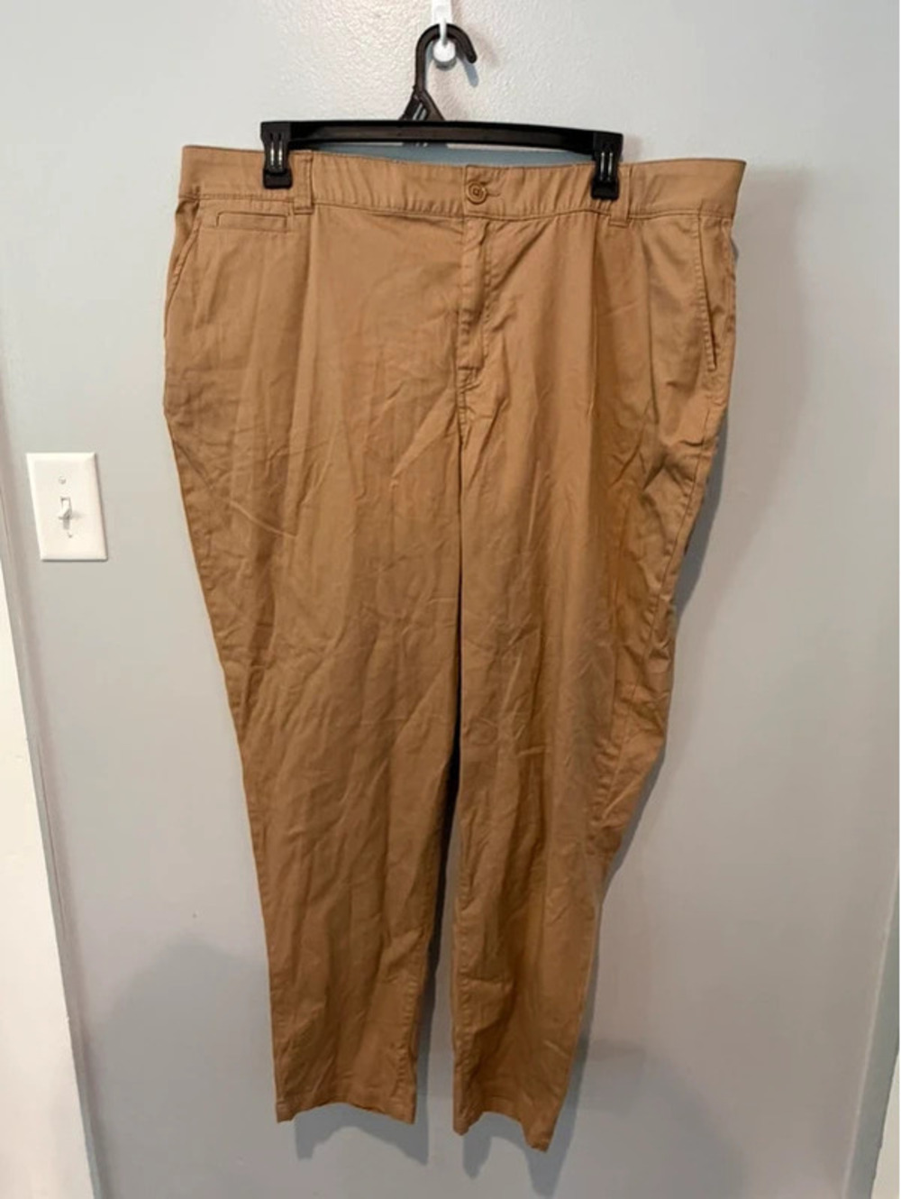 Lane Bryant Size 22 NWT Tan Khaki Stretch Chino Pants